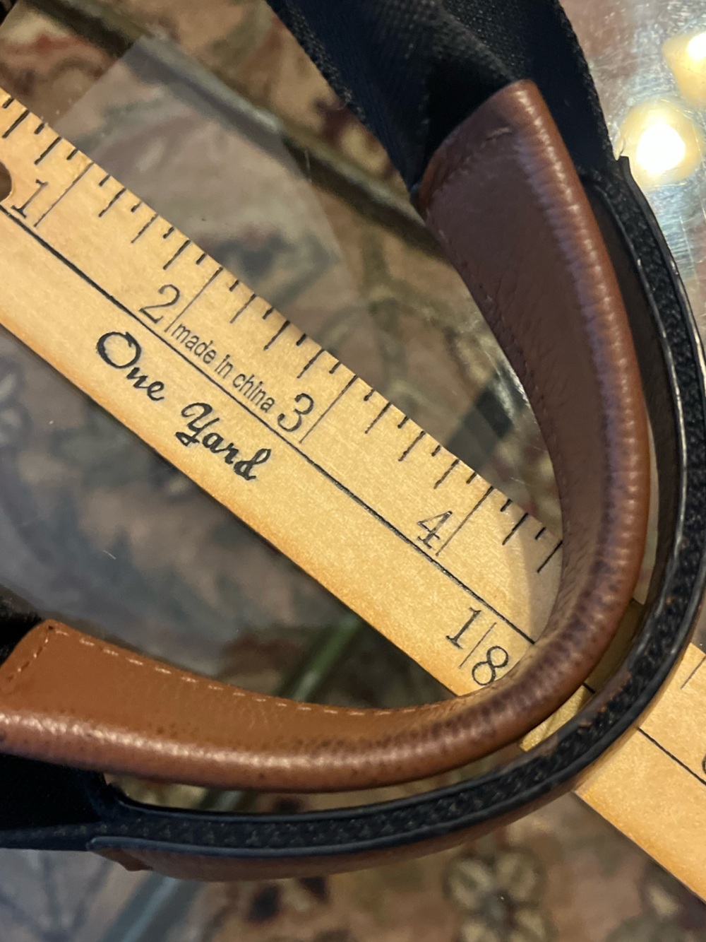 Coach Camouflage Foldover Crossbody Tote Bag Brown Leather Utility Unisex - Picture 10 of 13